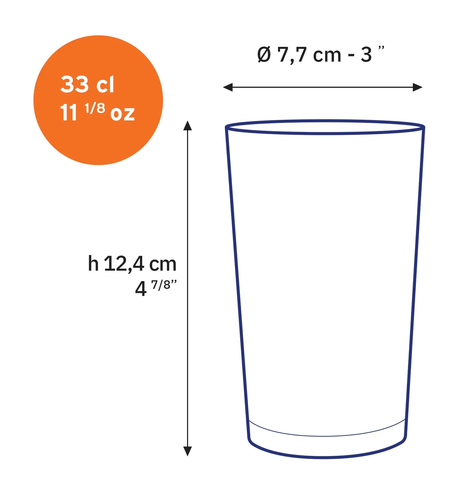 Unie Glass Tumbler - Set of 6